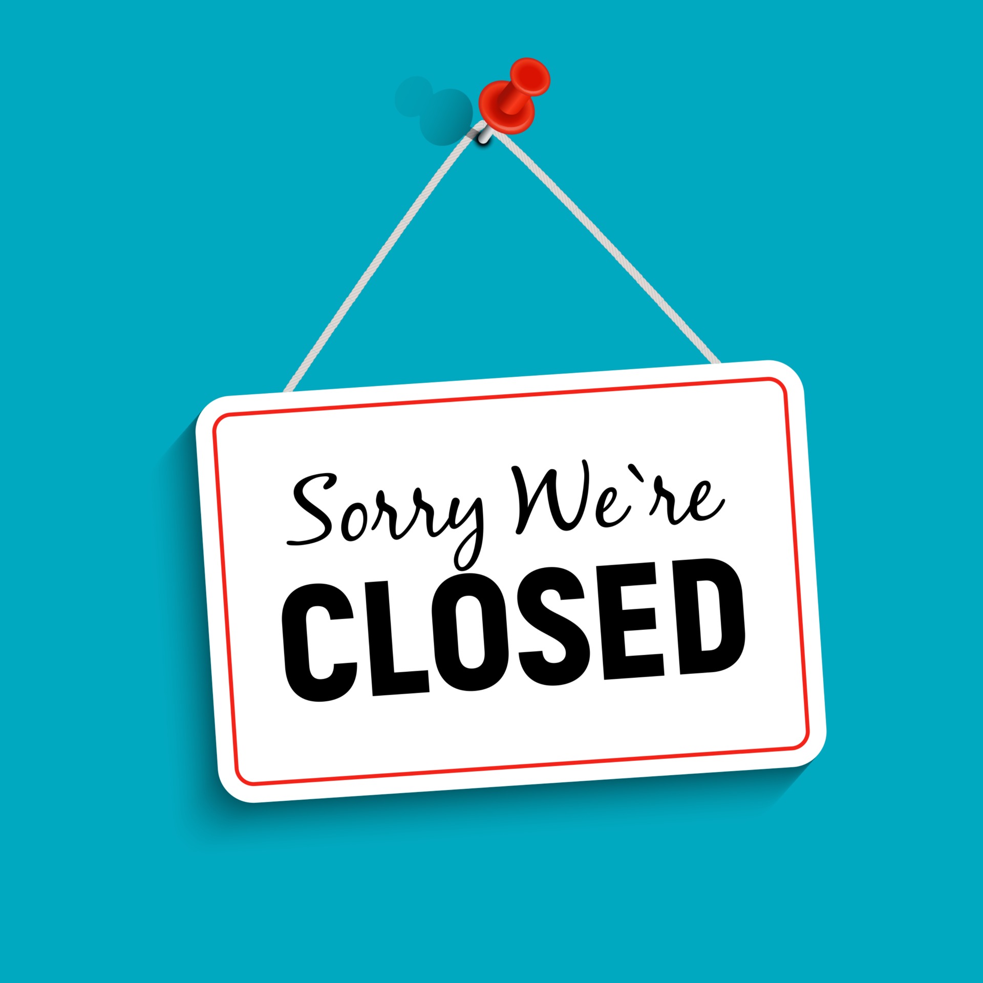 We are Closed July 3