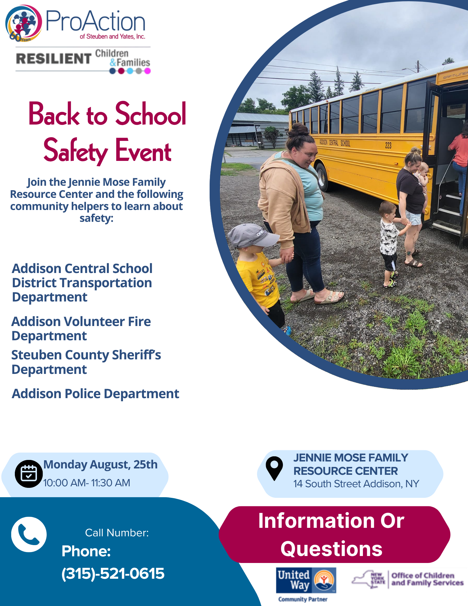 Back to School Safety Event